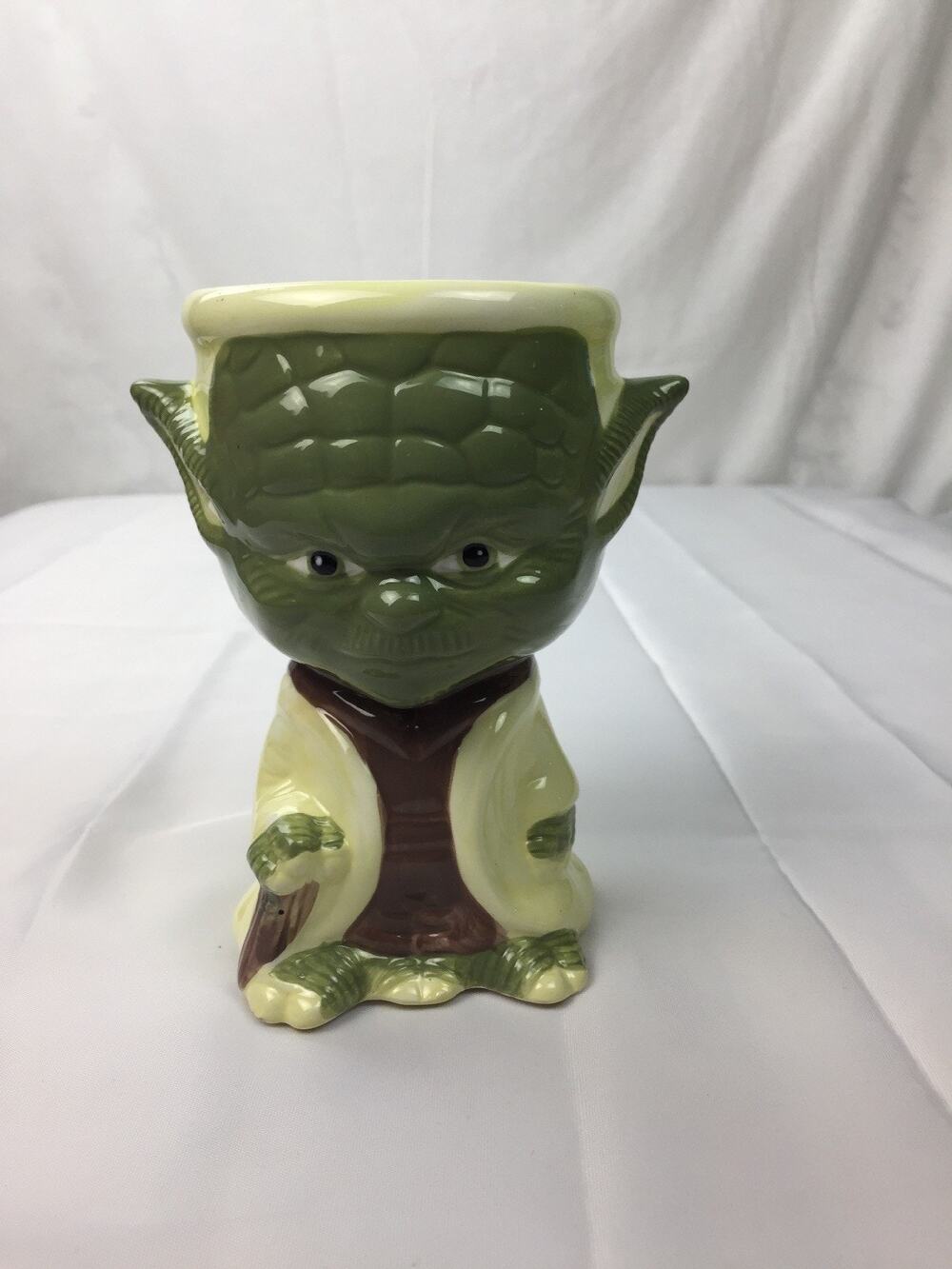 YODA Star Wars 3D Ceramic Goblet Cup 6"